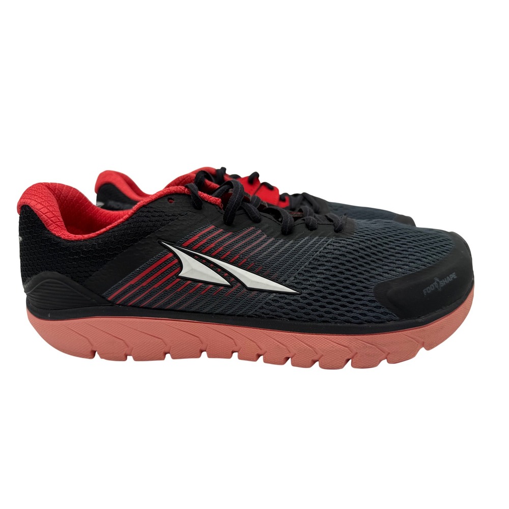 Altra Provision 4.0 Running Shoes Womens 9.5 Black Red Excellent Road Sneakers
